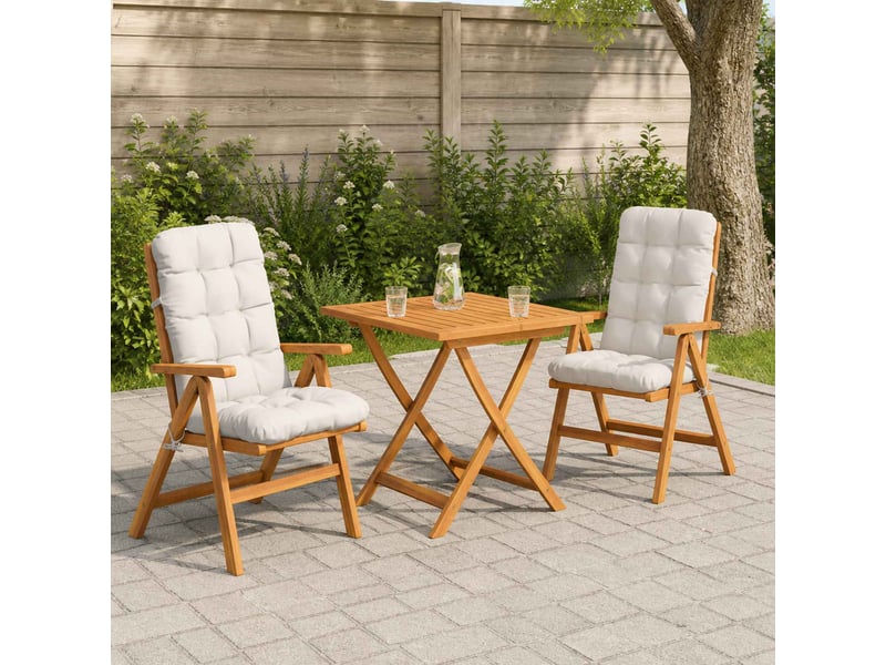  Lot de 2 coussins de chaise à dossier haut vianen cf59301  - Conforama B