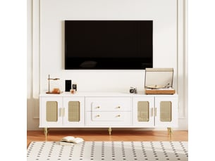 Meuble tv coloris blanc OOIILLEE