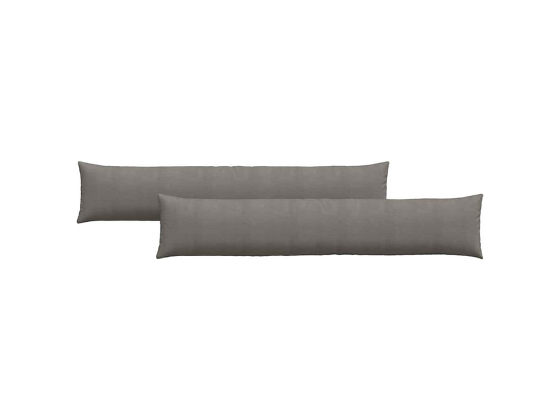  Lot de 2 coussins de canapé, coussins décoratifs gris clair 200 x 40 cm cf59063  - Conforama A