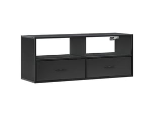 Meuble tv coloris noir 100 cm <strong></strong>  <strong></strong>