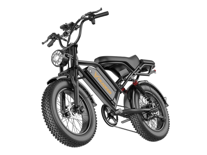  Headeer vélo électrique bk20 750w 48v 20ah autonomie 80km vitesse 50kmh suspension double frein à disque  - Conforama B