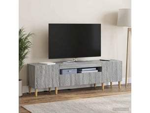 Meuble tv coloris gris 1 cm <strong></strong> <strong></strong>