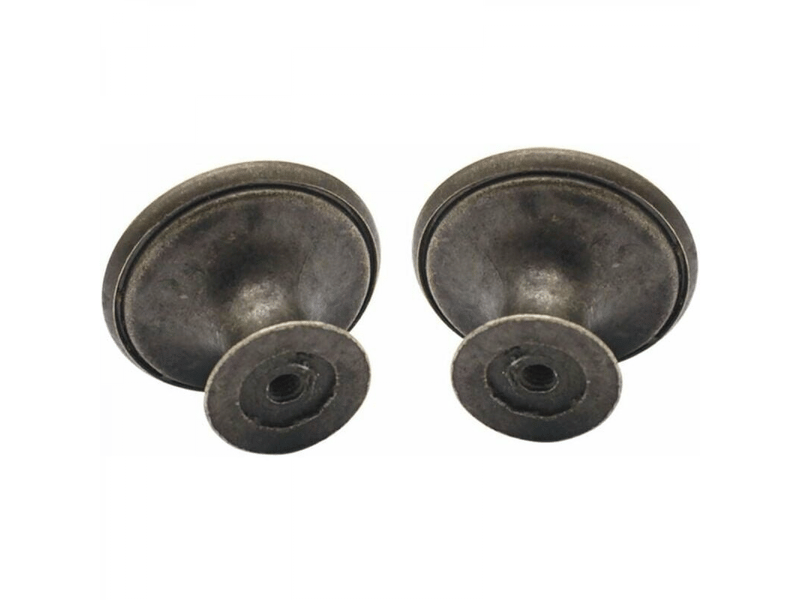  12 boutons vintage en laiton φ30mm. Pour meubles, tiroirs et armoires de cuisine, style ancien  - Conforama C