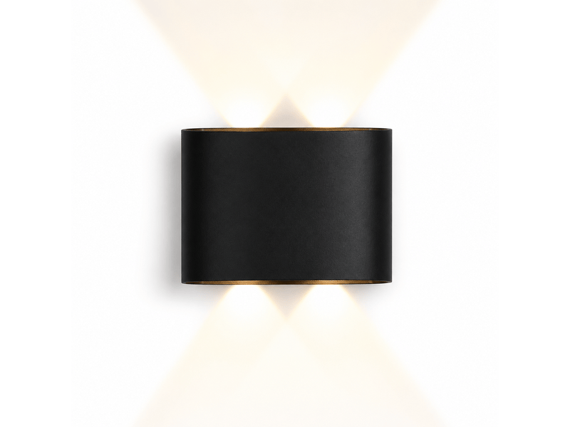  Lot de 2 appliques murales led 4 w – lumière blanche ASLED-178 - Conforama A