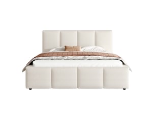 Lit 2 places 180x200 cm SAPGAKS   coloris beige