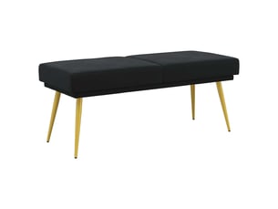 Banc  coloris noir <strong></strong> <strong></strong>