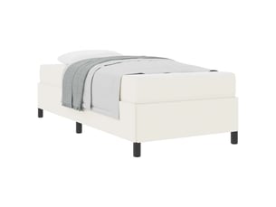 Lit simple 80x200 cm coloris beige