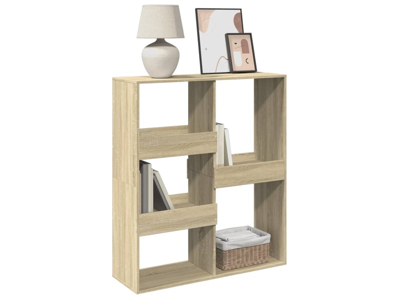  Bibliothèque, étagère de rangement chêne sonoma 100x33x115 cm  - Conforama C