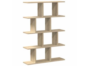 Étagère de rangement, étagère cube murale 12 compartiments chêne sonoma