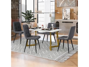 Ensemble table rectangulaire    <strong>COVREO </strong> <strong></strong> 