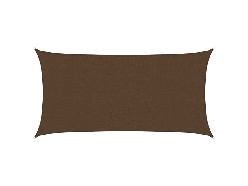  Voile d'ombrage - voile d'ombre - voile parasol 160 gm² marron 2x3,5 m pehd  - Conforama A