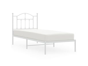 Lit simple 80x200 cm    coloris blanc