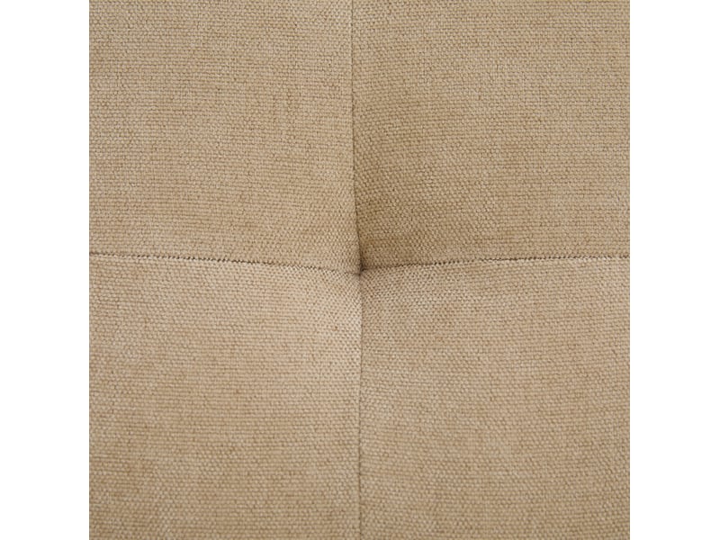  Lot de 2 tabourets de bar 51 x 44 x 96 cm kaki en chenille, dossier en rotin, pivotants à 360 degrés  - Conforama E