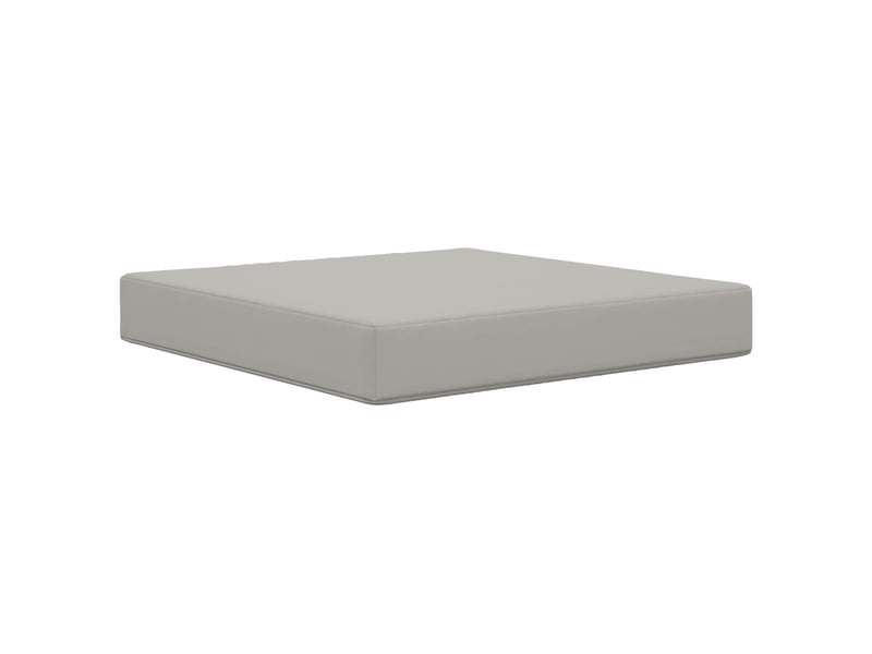  Coussin de canapé d'extérieur, coussin de chaise polyester gris 60 x 60 cm cf54089  - Conforama D