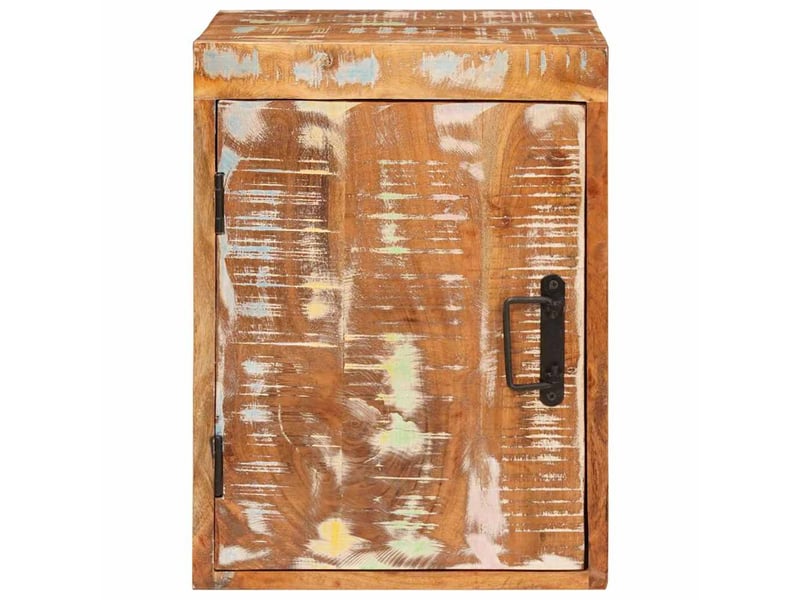  Table de chevet - cabinet de chevet - table de nuit marron bois massif de récupération  - Conforama D
