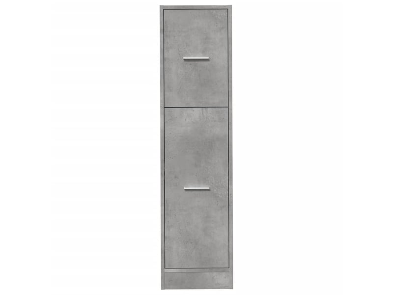  Meuble de rangement, armoire d'apothicaire gris béton 30x41x118 cm bois d'ingénierie  - Conforama E