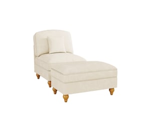 Fauteuil fixe <strong>MODENVIE</strong> <strong></strong> Tissu blanc vendu A l'unité