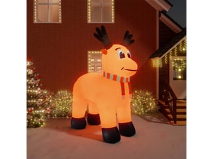 Renne gonflable de noël avec led 400 cm