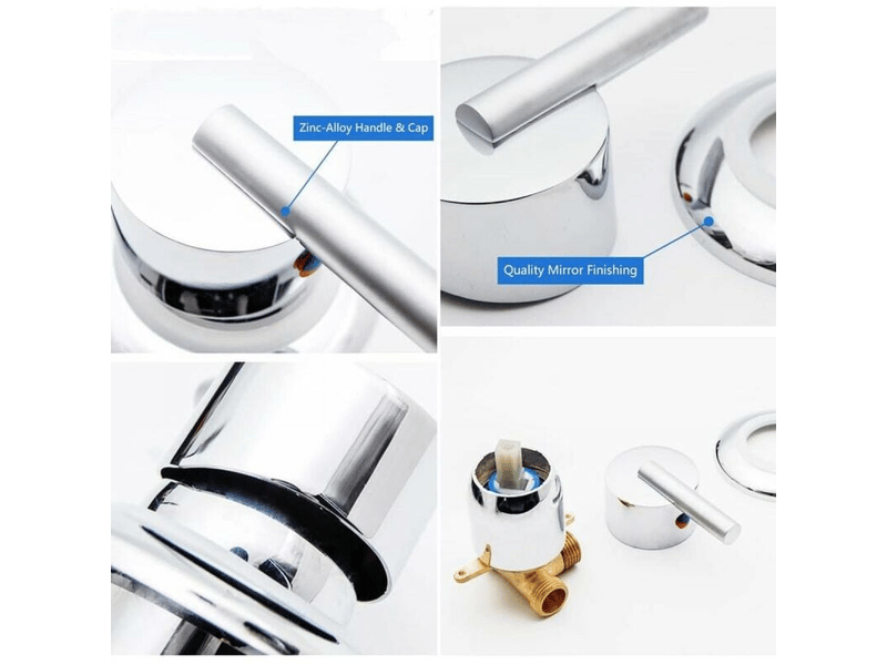  Robinet de douche, mitigeur eau chaude et froide, robinet g12, robinet de douche  - Conforama E