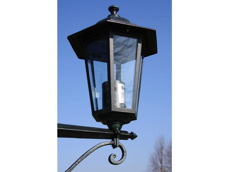  Lampadaire de jardin 3 bras 215 cm foncéaluminium vert 02_0042534  - Conforama C