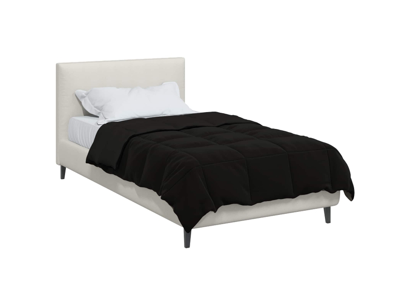  Duvet - couette complet toute l'année 155 x 200 cm 4 saisons noir  - Conforama C