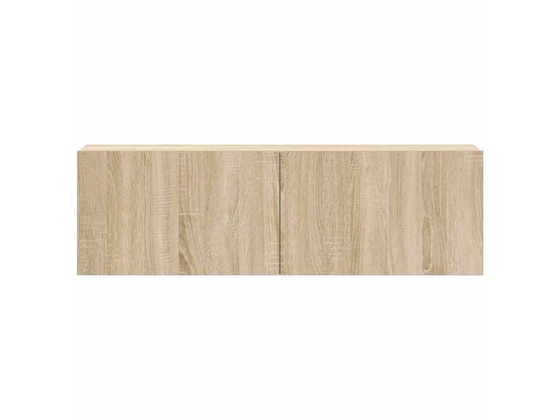  Ensemble de meubles tv 3 pcs chêne sonoma bois d'ingénierie shl34602  - Conforama D
