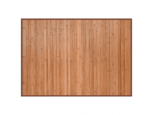 Tapis rectangulaire naturel 70x100 cm bambou - comfortxl
