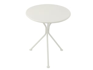 Table de jardin ronde en métal 45x45x50 cm