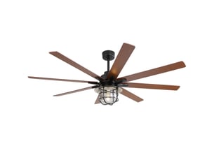 Brasseur d'air BLOSSOM EU-KBS-66K004-BK-DC-SS-60-W - 60 watts 