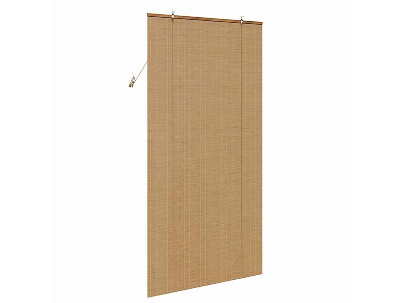 Store enrouleur, store à rouleau marron 120 x 220 cm bambou cf45288  - Conforama E