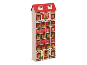 Calendrier de l'avent maison h. 41 cm