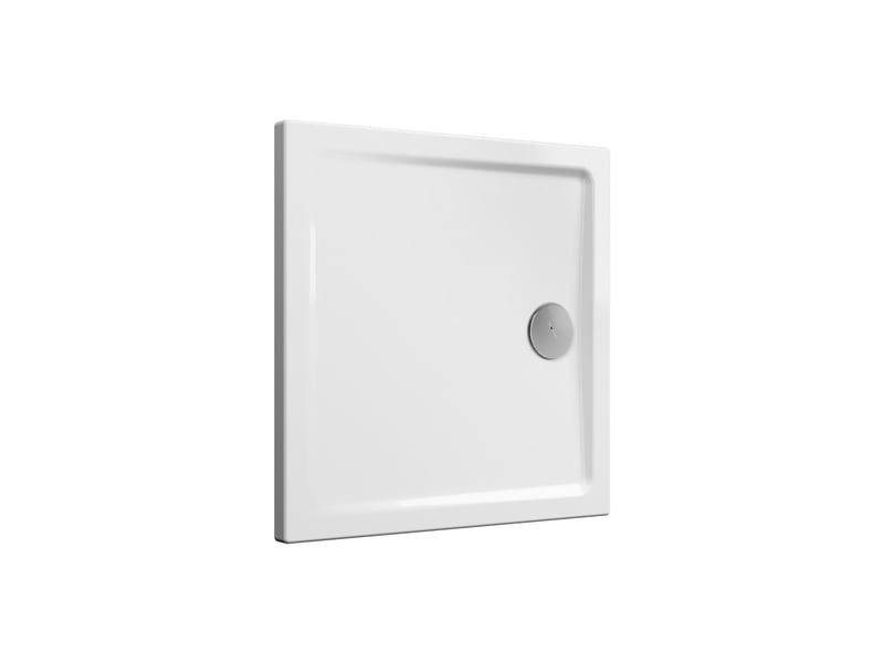  Receveur de douche rectangulaire ultra plat 100 x 80 cm blanc antidérapant 760548 - Conforama A
