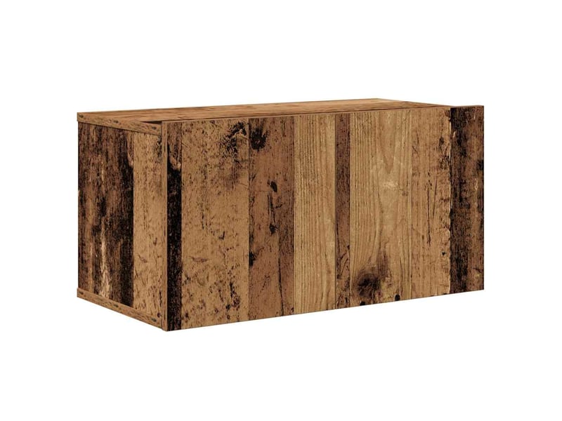  Ensemble meuble tv - banc tv - meuble de rangement 6 pcs bois ancien bois d'ingénierie  - Conforama E