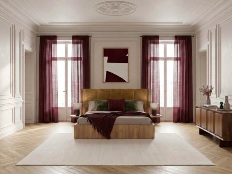 Bobochic lit coffre isya avec chevets intégrés jaune 140x190 ISYA - Conforama B
