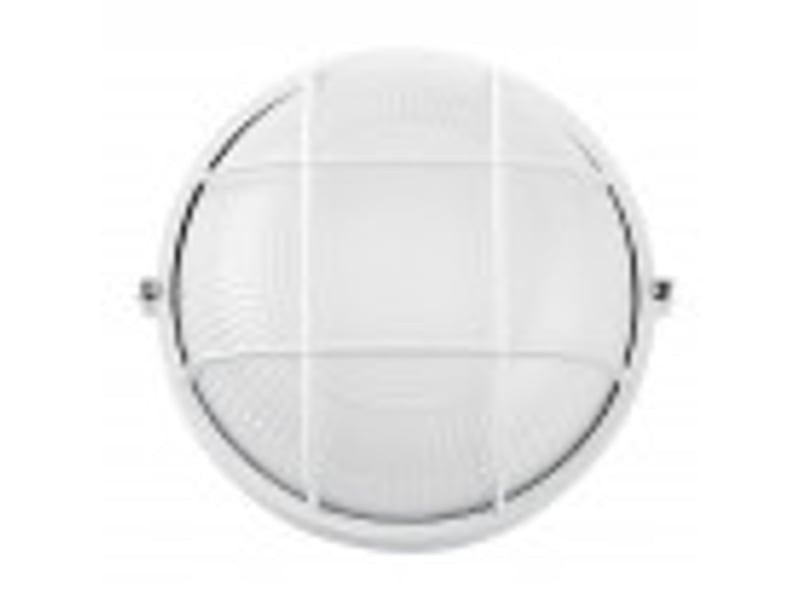  Applique extérieure fabrilamp apus coloris blanc 1 x e27 ip44 11 x 25 x 25 cm 148161101 - Conforama B