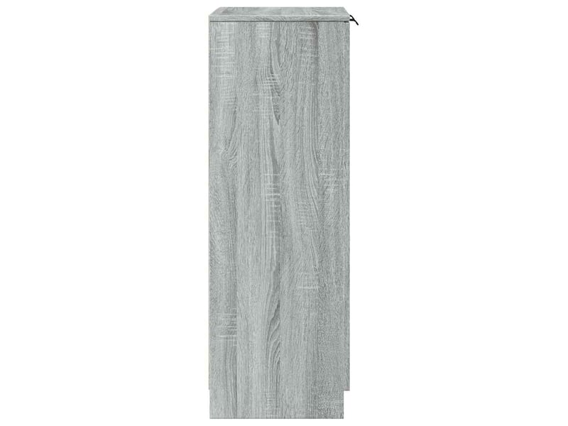  Meuble à chaussures, armoire à chaussures sonoma gris 59x35x100 cm bois d'ingénierie  - Conforama E