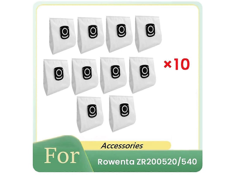 10 pcs dust bags for zr200520540740 sweeper accessories cleaner parts replacement - Conforama A