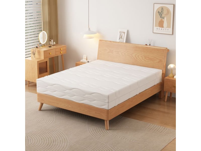  Matelas à ressorts ensachés - 180x200 cm - dureté h3 - certifié öko-tex - ergonomique 7 zones - hauteur 20 cm 180x200x20cm - Conforama E