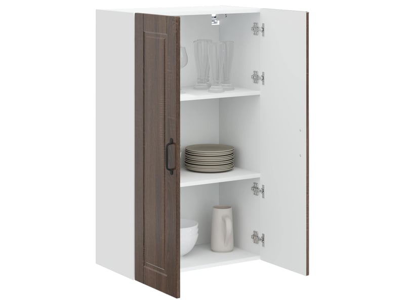  Meuble mural de cuisine, armoire de cuisine chêne brun 60x31x100cm shl4252  - Conforama C