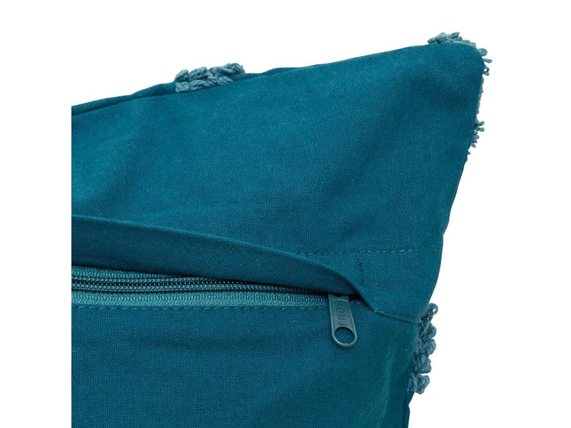  Coussin homy carré 45x45cm bleu HOMY - Conforama C