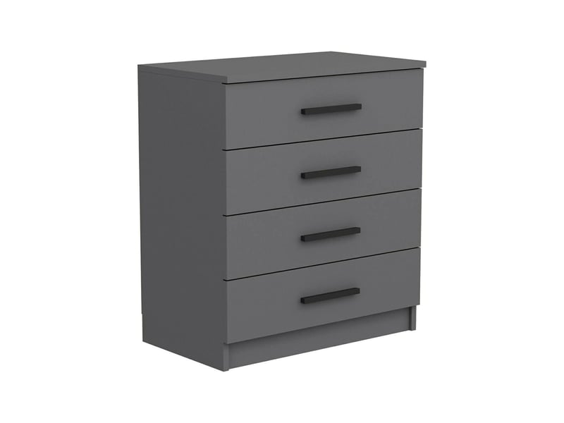  Commode kalmaegi, 4 tiroirs, 70x79x42h cm gris cendré Kalmaegi - Conforama A