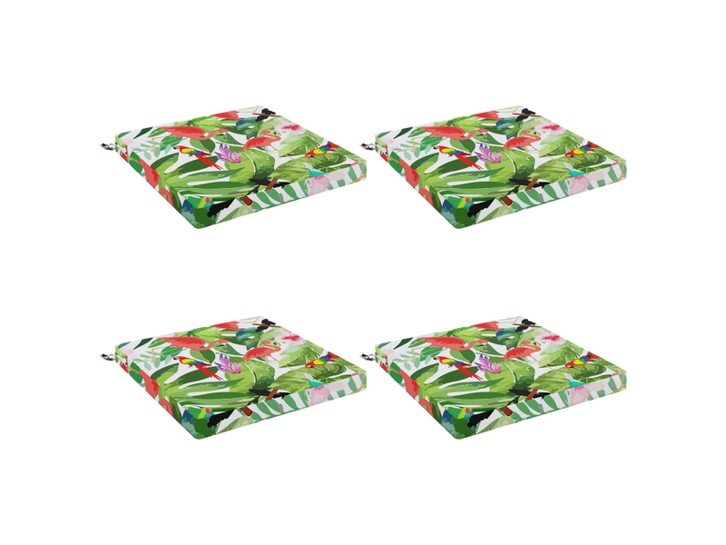 Lot de 4 coussins de siège, coussins d'assise soest 100 % polyester cf60223  - Conforama A