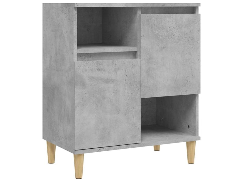  Buffet - bahut - meuble de rangement gris béton 60x35x70 cm bois d'ingénierie  - Conforama A