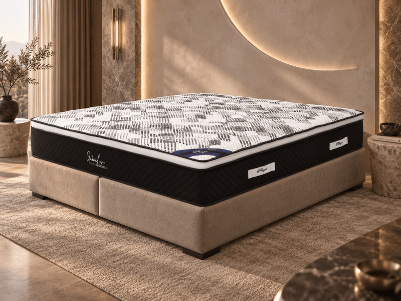  Matelas plaza à ressorts ensachés 180x200 cm épaisseur 30 cm  - Conforama B