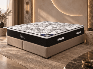 Matelas 180x200 cm <strong>HOMYFRANCE</strong>  <strong></strong> Ressorts ensachés soutien Ferme épaisseur 30 cm