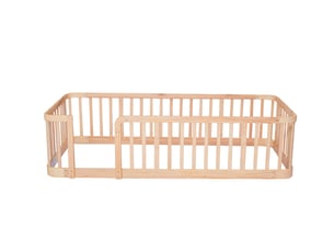 Lit simple 140x200 cm <strong>HAUSS SPOLE</strong> <strong></strong> coloris naturel
