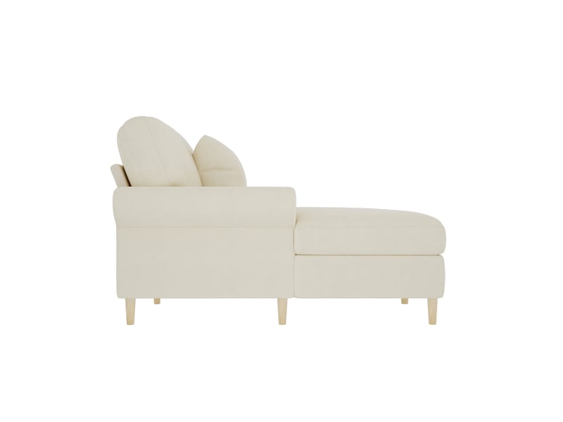  Fauteuil relax pliant duboisdesign tissu velours beige 133 × 87 × 90 cm  - Conforama B