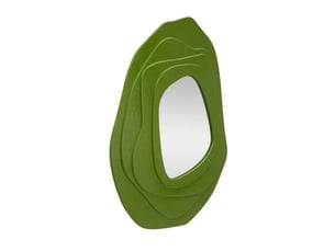 Miroir rectangulaire à poser coloris vert - 4 cm x 90 cm