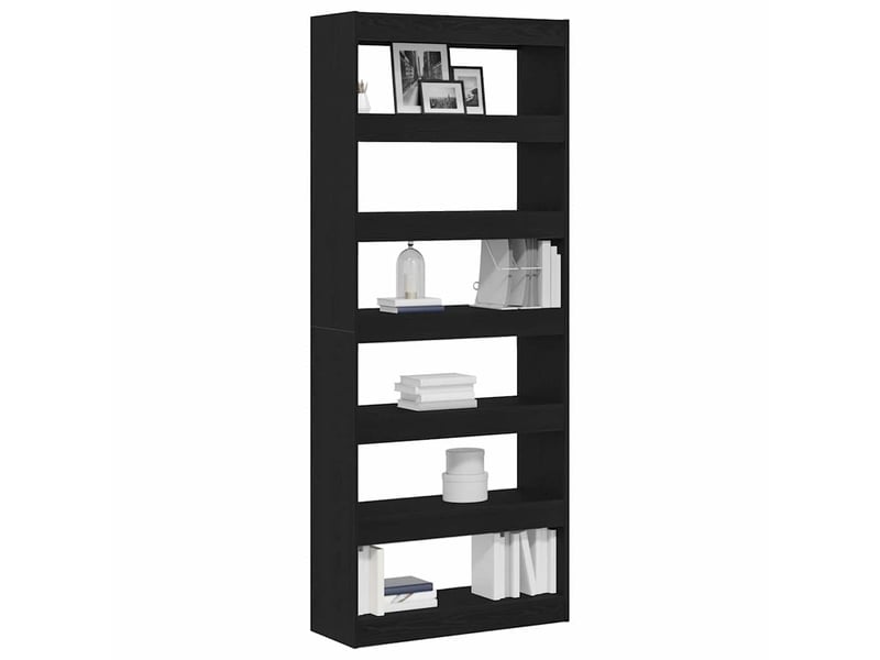 Bibliothèque 6 niveaux, armoire à livres 80 x 30 x 198 cm bois d'ingénierie shl1206 - Conforama C