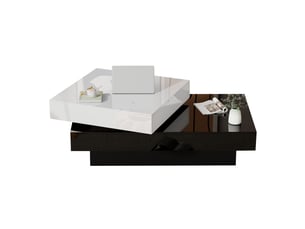 Table basse coloris blanc <strong></strong> <strong></strong>